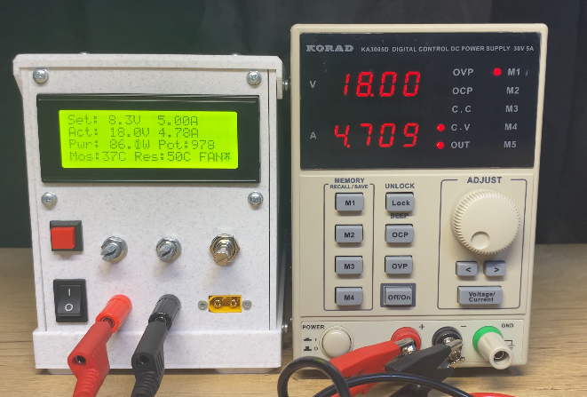 Elektronik kör yük prototip cihaz ek ekran görüntüsü